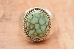 Rare Dry Creek Turquoise Sterling Silver Ring